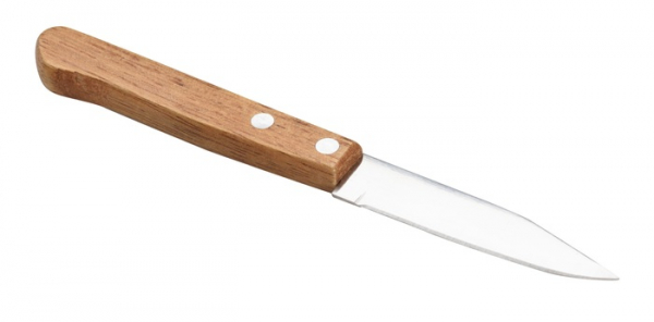 Ніж для стейку з дерев'яною ручкою L 17 см ( шт )