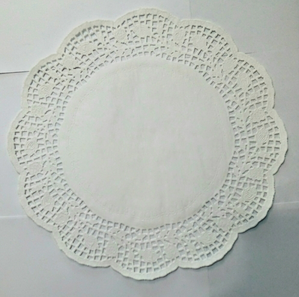 Серветки ажурні паперові круглі Ø 38 см ( 100 шт)