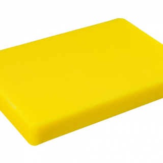 Дошка обробна пластикова жовта 44 х 30 х 2,5 см (шт)